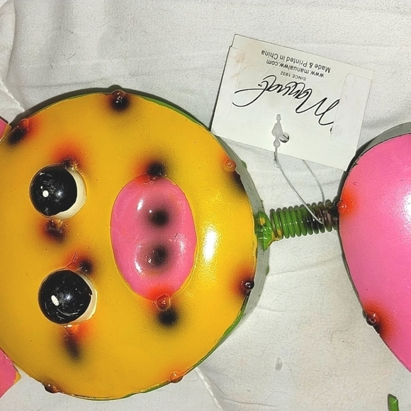 Colorful Piggy Metal Display Decor - Picture 6 of 7